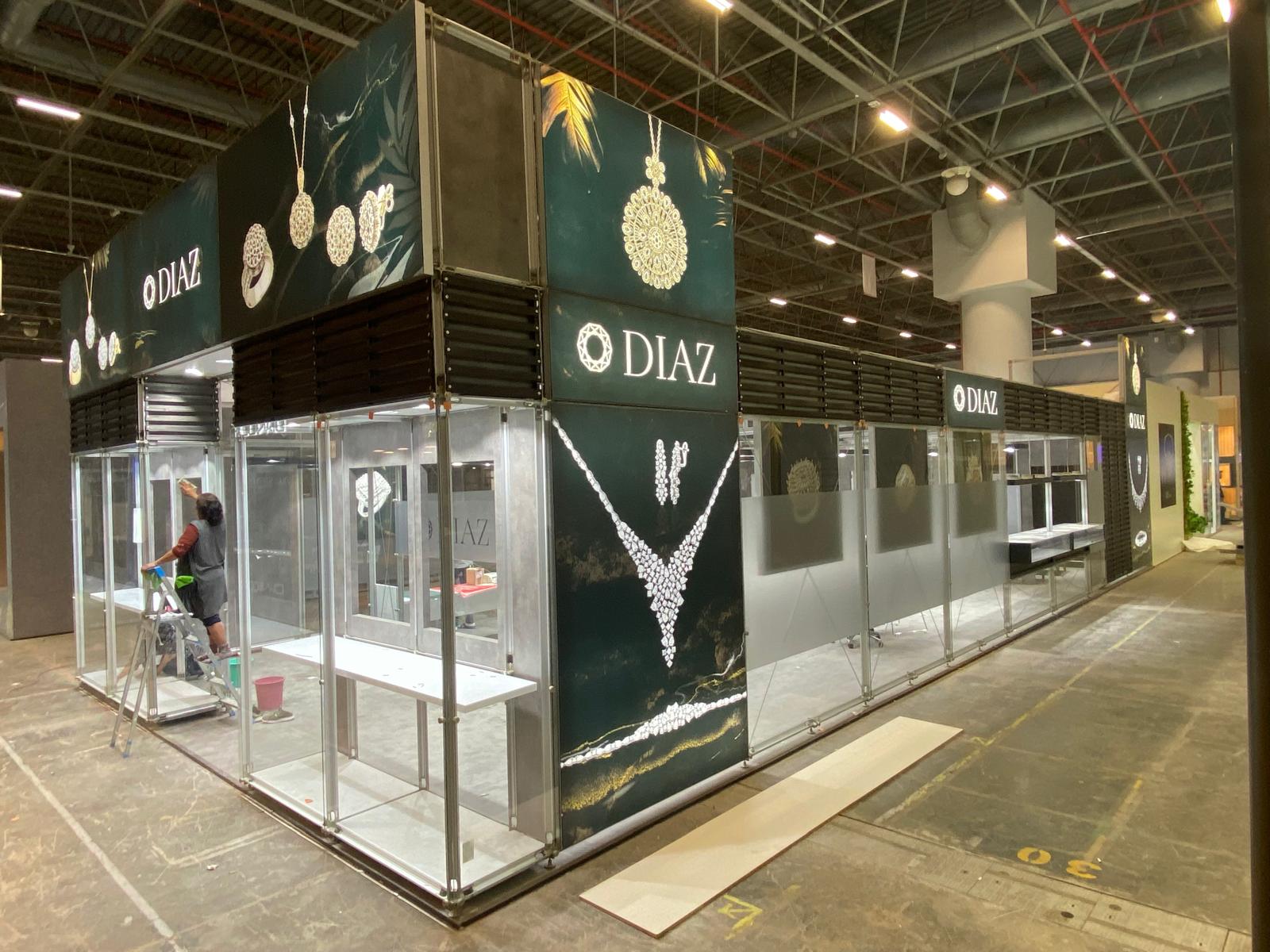 Exhibition stand slide 2