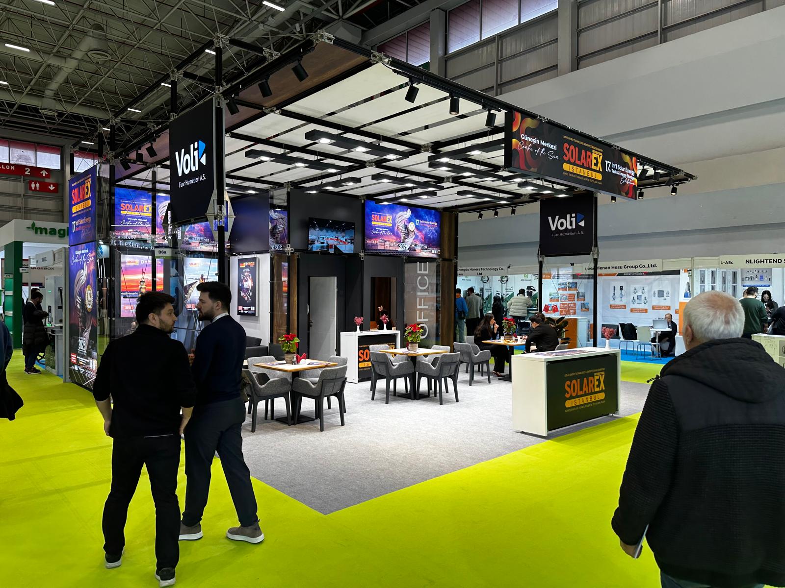 Exhibition stand slide 4